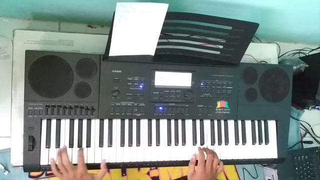 Halaqah Cinta - cover PIANO Casio CTK 7200 (CLEAN) смотреть онлайн