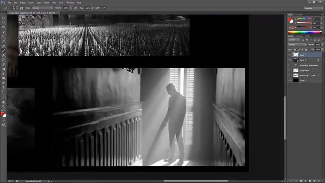 Matte Painting in Photoshop - (3dm Promo) смотреть онлайн