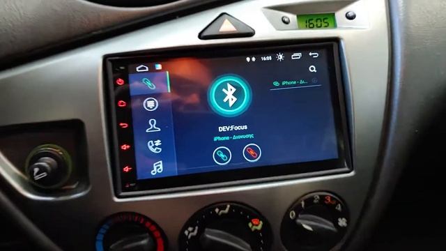 Ford Focus Mk1 οθονη Android 10 της Target Acoustics by dousissound смотреть онлайн
