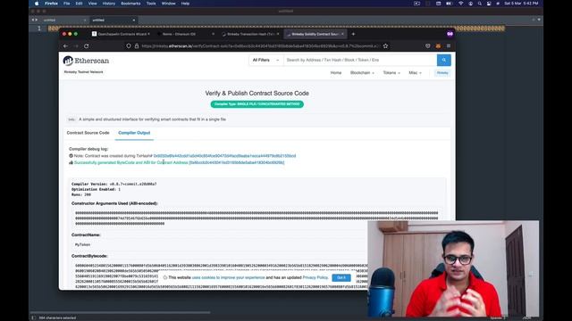 How to verify Smart Contracts (NFT, Token) on Etherscan смотреть онлайн