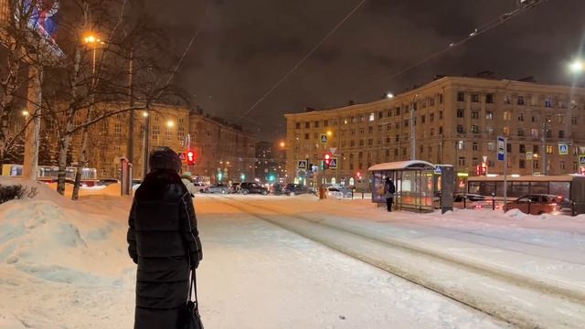 ?? St.Petersburg LIVE: SNOWFALL aftermath смотреть онлайн