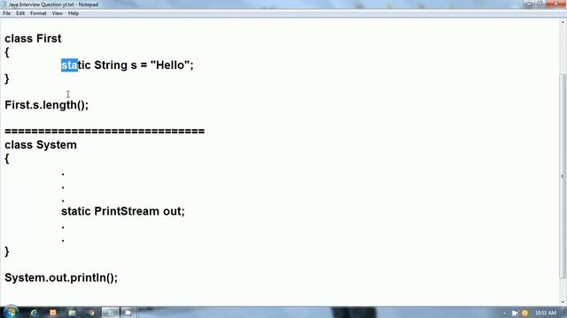 Java Interview Questions in Hindi : Explain System.out.println(); смотреть онлайн