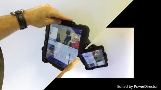 Tablet Rugged Case Holder - Fits iPad, Galaxy, Kindle, Surface Rugged Cases смотреть онлайн