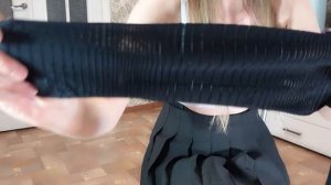 Примерка красивых колготок Try on haul beautiful tights