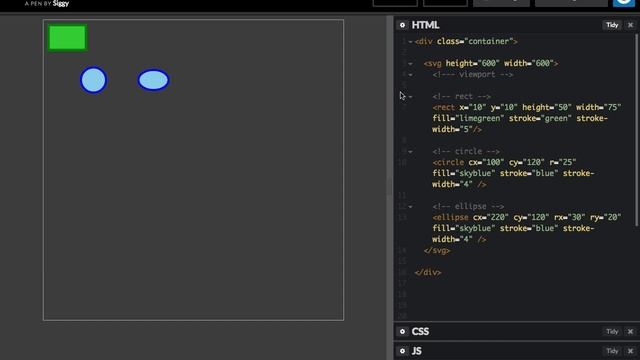 SVG Basic Shapes & Primitives смотреть онлайн