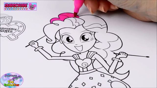 My Little Pony Equestria Girls Coloring Book Compilation Episode Surprise Egg and Toy Collector SET смотреть онлайн