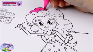 My Little Pony Equestria Girls Coloring Book Compilation Episode Surprise Egg and Toy Collector SET