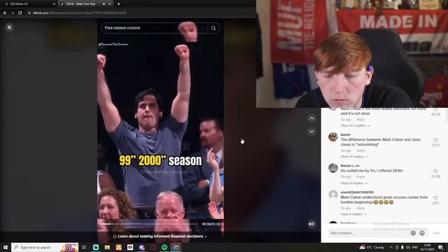 Angry Ginge reacts to UK TikTok again смотреть онлайн