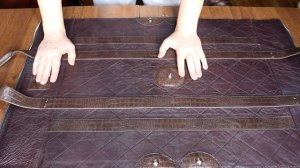 Мужская дорожная кожаная сумка! Leather bag. Переделать из старой в новую!!!