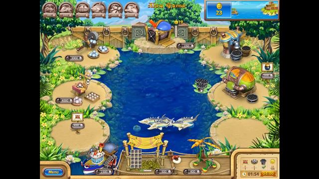Farm Frenzy Gone Fishing Only GOLD (level 27) Веселая ферма Рыбный день (Уровень 27) Золото