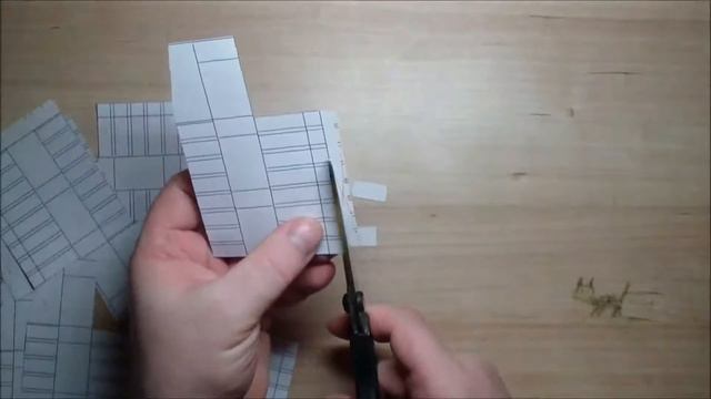 Лего из бумаги своими руками. Элементы A43