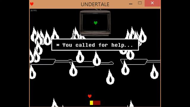 UnderTale Flowey The Flower Boss Fight