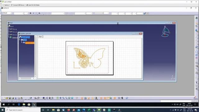 [IND2902] Exemple d'importation d'un fichier DXF à solide dans CATIA V5 смотреть онлайн