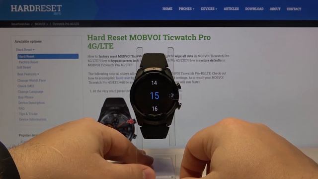 How to Change Date & Time in MOBVOI TicWatch Pro 4G – Time Settings смотреть онлайн