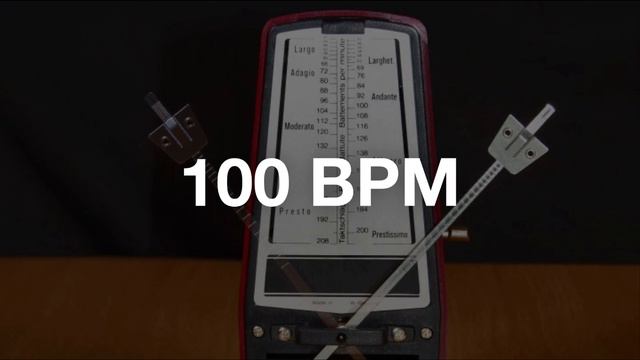 Metronome 100 BPM смотреть онлайн
