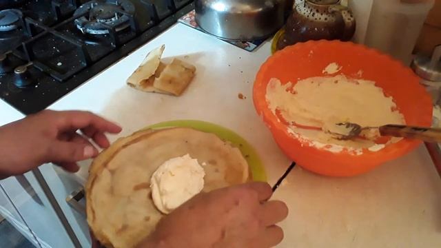 Блинчики с творогом смотреть онлайн