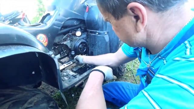 ВОССТАНОВИЛИ БРОШЕННЫЙ КВАДРИК ИЗ БОЛОТА! первые эмоции смотреть онлайн