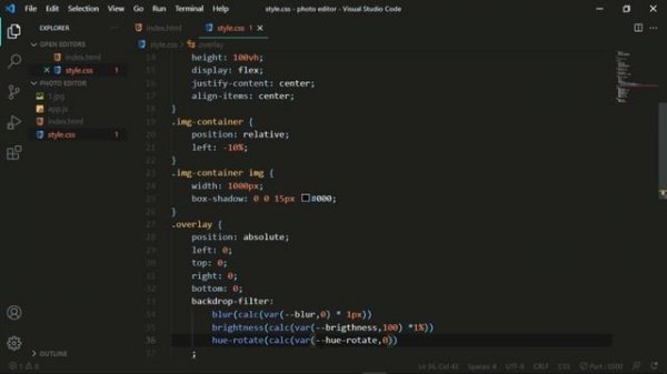 How to make a Photo Editor using HTML, CSS, JavaScript | Photoshop Clone in JS| Malayalam| AL TECHI