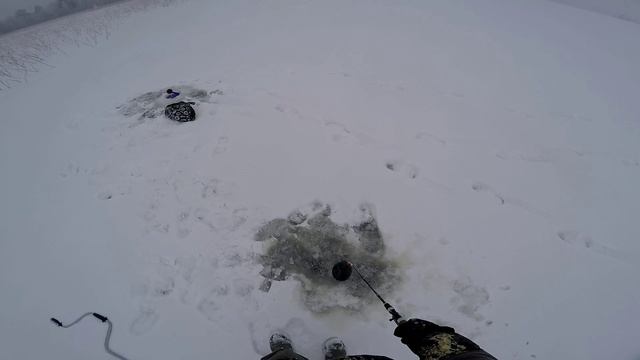 Зимняя рыбалка в Карелии. Озеро Сямозеро смотреть онлайн