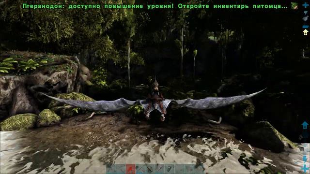 приручение Аллозавра с большим трудом!