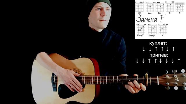 MiyaGi - Не давай мне: как играть на гитаре без баррэ, аккорды разбор песни + cover смотреть онлайн