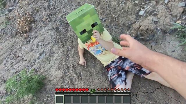 Minecraft In Real Life POV ~ DIAMOND BASE -  Realistic Minecraft Mod Texture Pack