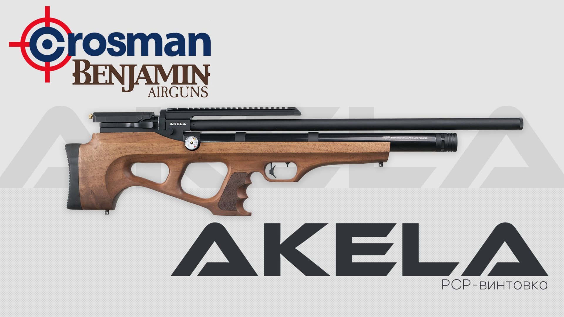 Crosman Benjamin AKELA. PCP-винтовка до 3 Дж смотреть онлайн