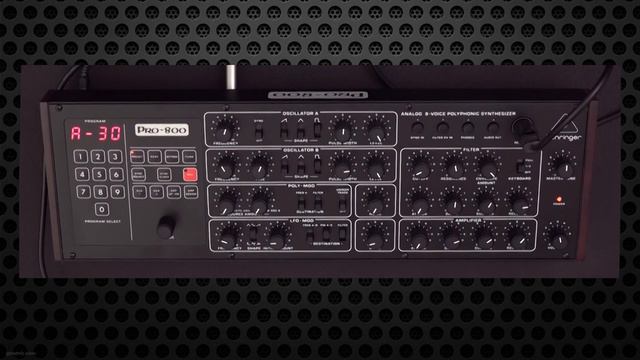 Behringer PRO-800: Factory Presets Demo (Sounds Only) смотреть онлайн