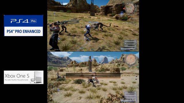 Final Fantasy XV PS4 PRO vs Xbox One S смотреть онлайн
