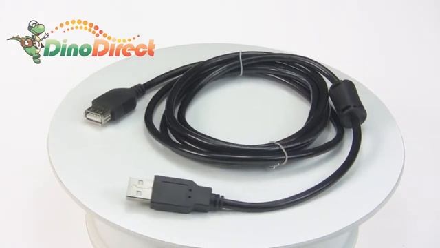 1.8m USB 2.0 AM to AF PC Printer Extension Cable from Dinodirect.com смотреть онлайн