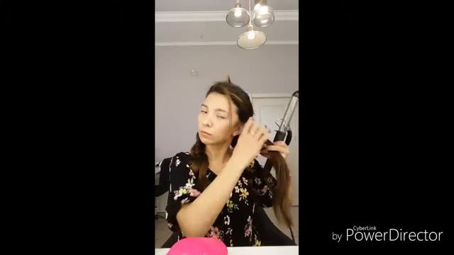 Урок 1. Как собраться на свидание за 15 мин . Легкие романтичные локоны на плойку 25 мм смотреть онлайн