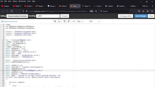 HOW TO SEND EMAIL USING PHPMAILER IN PHP MYSQL смотреть онлайн