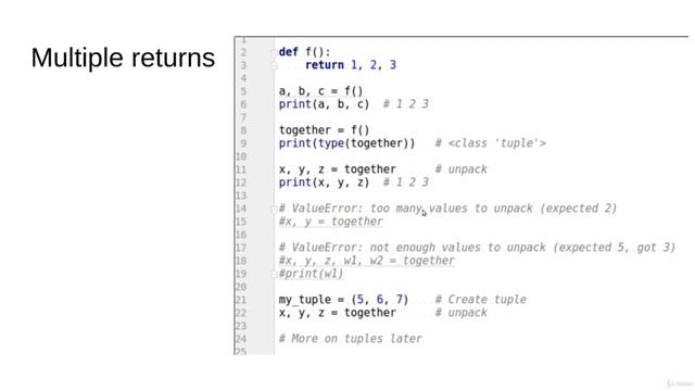 Return and Default [Mastering 4 critical SKILLS using Python] смотреть онлайн