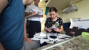 Поезд Москва-Анапа // Красивые виды из окна // Упаковка подарков // Наше весёлое купе
