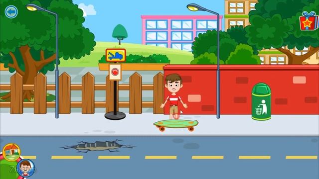 My Town Car (wash, fix & drive cars) Entertainment Game for Kids смотреть онлайн
