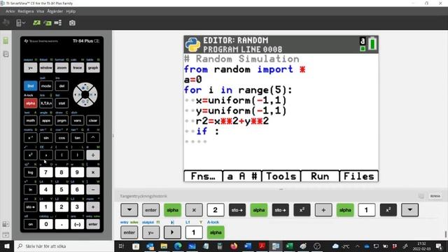 TI 84 Plus CE-T Python Edition - Slumptal 10 смотреть онлайн
