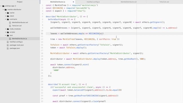 Airdrop ERC20 Tokens with Solidity, React & Merkle Trees | Fullstack | Inspired by Uniswap Airdrop смотреть онлайн