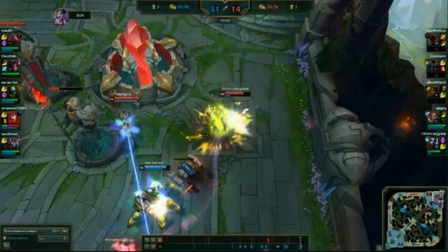 Яркие моменты абсолютного умения! League of Legends Поультуем!!! смотреть онлайн