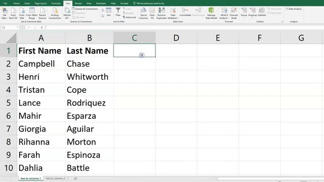 How to Split Data into Multiple Columns in Microsoft Excel (Text-to-Columns) смотреть онлайн