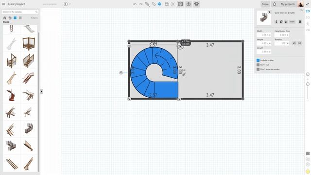 Planoplan 2.0 Double Ceiling Height & Stairs Pt.1 смотреть онлайн