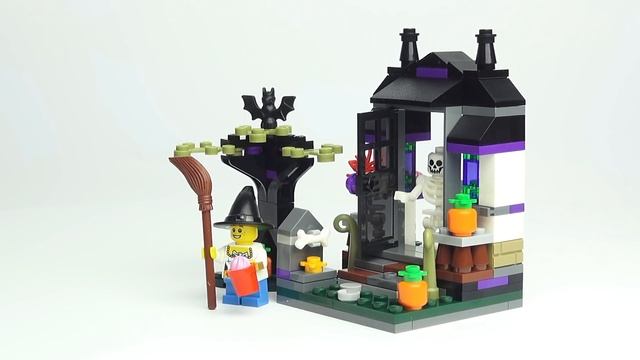 LEGO 40122 обзор Trick or Treat set (Halloween) - Кошелёк или жизнь обзор на русском смотреть онлайн