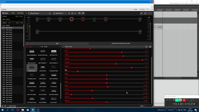 Metallica как настроить такой звук пресет Presets в Line 6 Helix