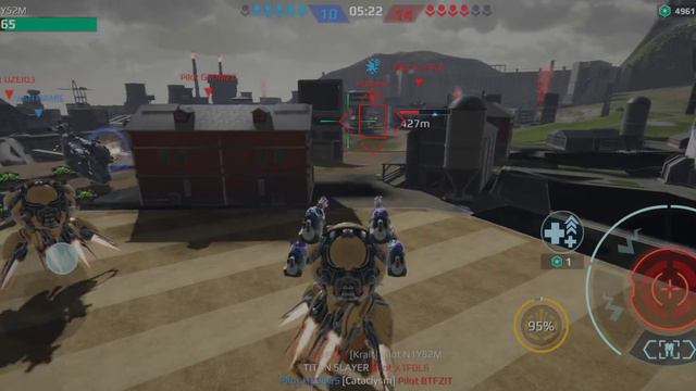 War Robots Test-Server gameplay and new orion ship смотреть онлайн
