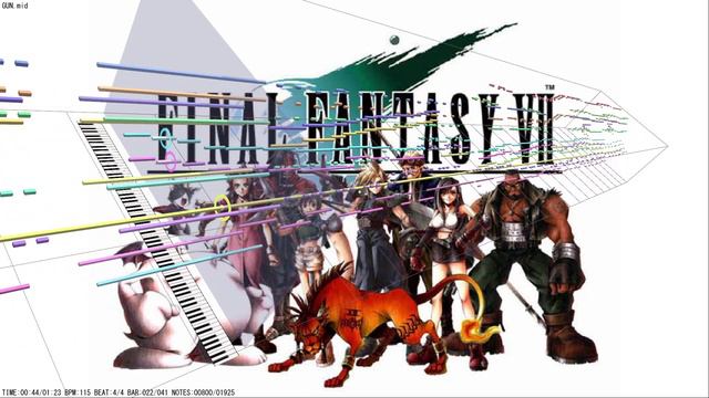 Final Fantasy VII (1998/PC) MIDI GM Ver. － Shinra's Full-Scale Assault смотреть онлайн