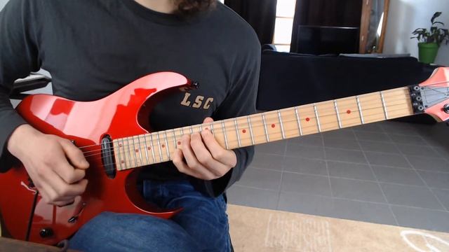 Iron Maiden - 2 Minutes To Midnight Solo lesson смотреть онлайн