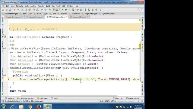 How to use Fragments in Android Studio including customization - Part I | by IT Industry Tutorials смотреть онлайн