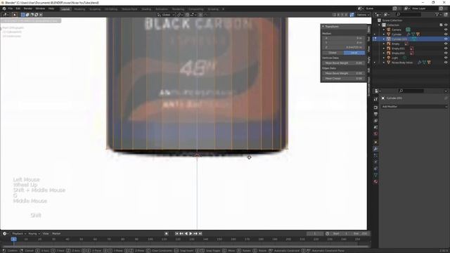 Speed modeling, Materials, texturing, rendering Nivea product - Blender timelapse | Part 2 смотреть онлайн