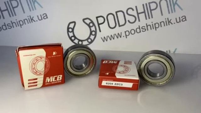 Подшипник 6204 2ZC3 Размеры 20*47*14 смотреть онлайн