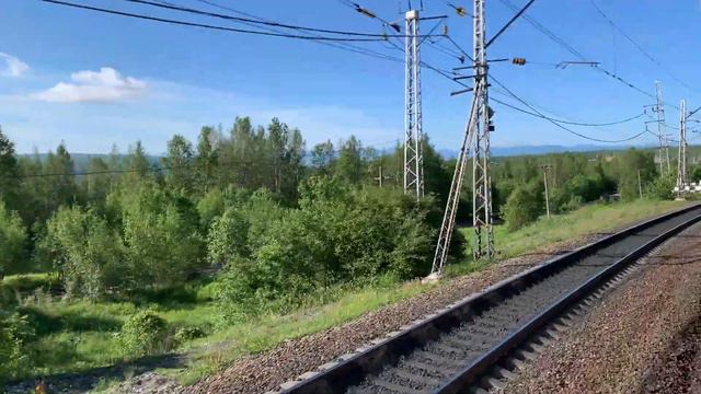 Trip To Lake Baikal: Cab View Train Russia 