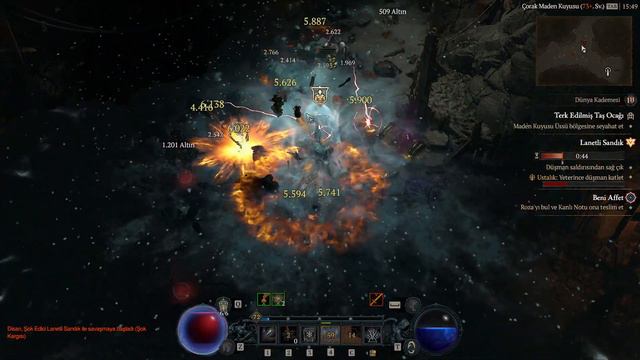 EN IYI SOLO EXP VE GOLD FARM DUNGEONU - Saatte Minimum 7m - Diablo 4 смотреть онлайн
